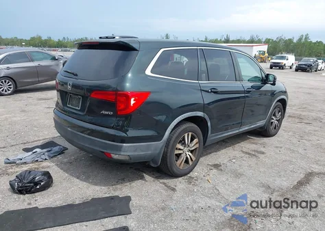 2017 Honda Pilot Ex-L from USA, damaged, VIN 5FNYF6H50HB033968